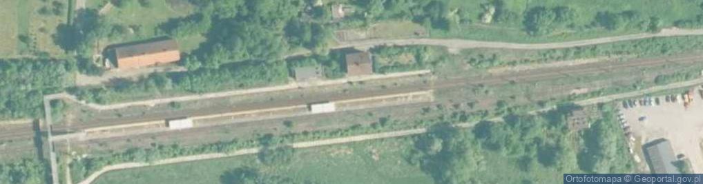 Zdjęcie satelitarne Klecza Górna