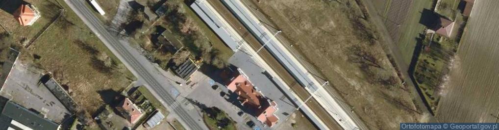 Zdjęcie satelitarne Koło (stacja kolejowa)
