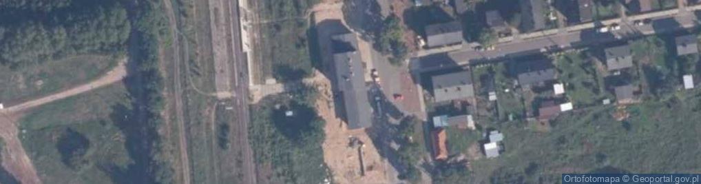 Zdjęcie satelitarne Korzybie