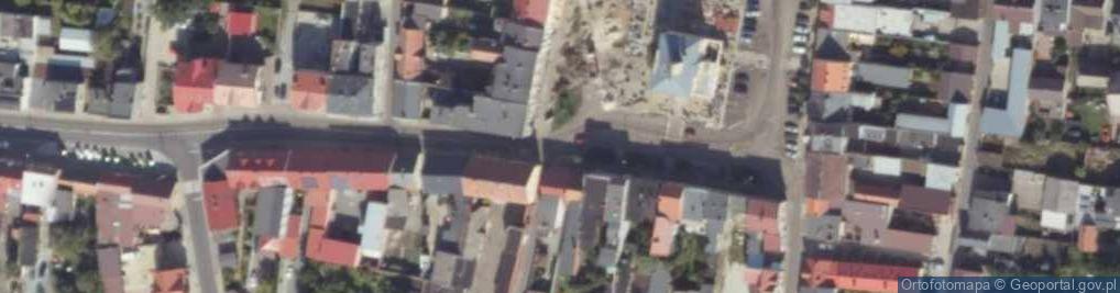 Zdjęcie satelitarne Krobia (stacja kolejowa)