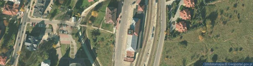 Zdjęcie satelitarne Krynica Zdrój