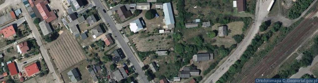 Zdjęcie satelitarne Krzywda (przystanek kolejowy)