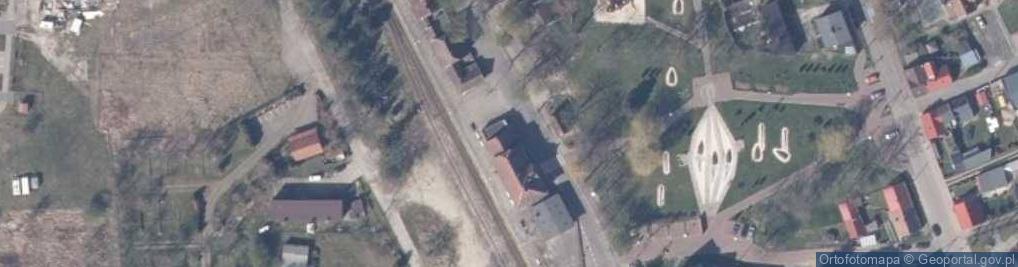 Zdjęcie satelitarne Łeba