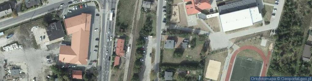 Zdjęcie satelitarne Łysomice