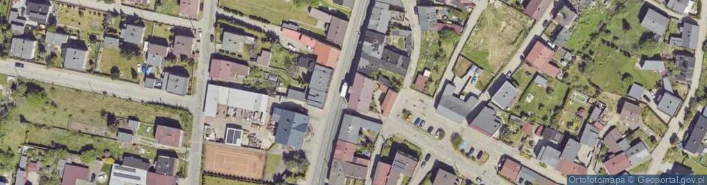 Zdjęcie satelitarne Miasteczko Śląskie (przystanek kolejowy)