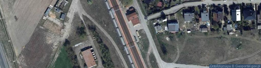 Zdjęcie satelitarne Niedoradz