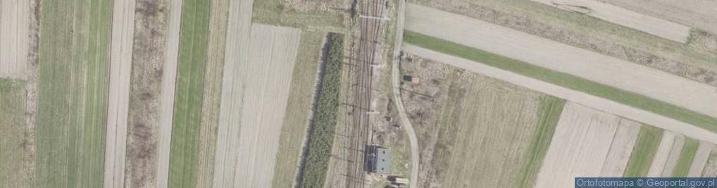 Zdjęcie satelitarne Ocice (stacja kolejowa)