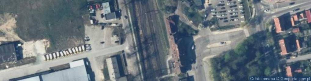 Zdjęcie satelitarne Pasłęk