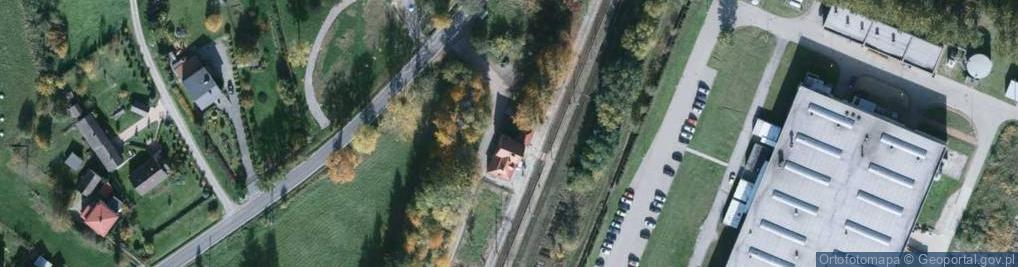 Zdjęcie satelitarne Pierściec