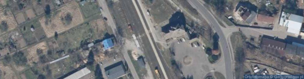 Zdjęcie satelitarne Płoty