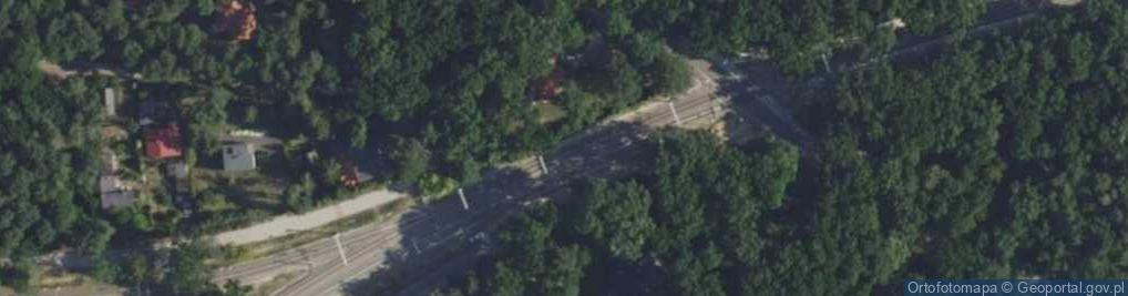 Zdjęcie satelitarne Podkowa Leśna Zachodnia