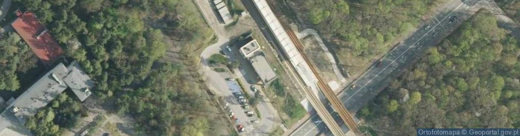 Zdjęcie satelitarne Puławy Miasto
