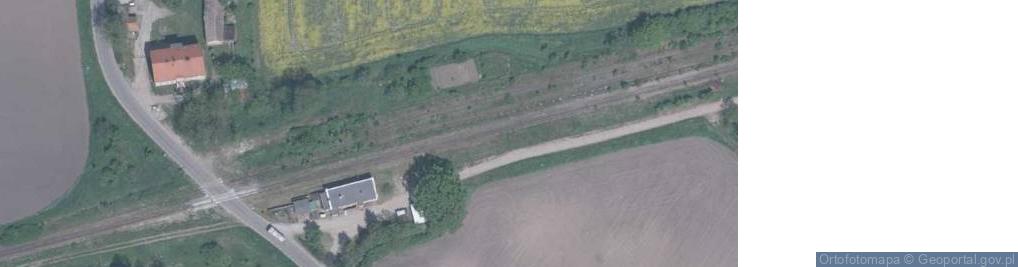 Zdjęcie satelitarne Pustków Żurawski