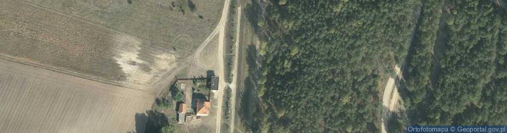Zdjęcie satelitarne Rosochatka