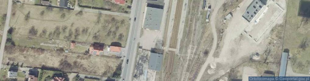Zdjęcie satelitarne Sandomierz (stacja kolejowa)