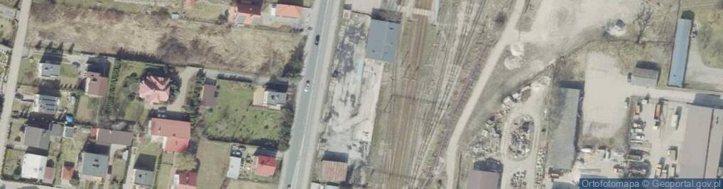 Zdjęcie satelitarne Sandomierz
