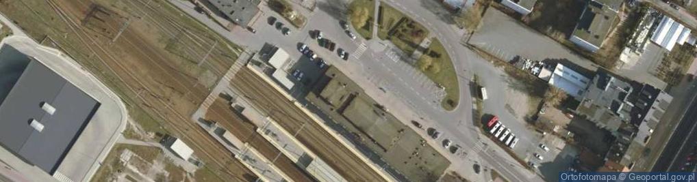 Zdjęcie satelitarne Siedlce