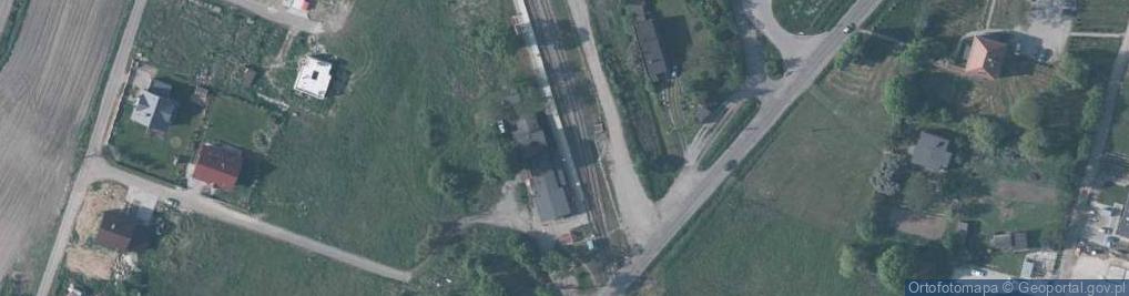Zdjęcie satelitarne Siedlec Trzebnicki