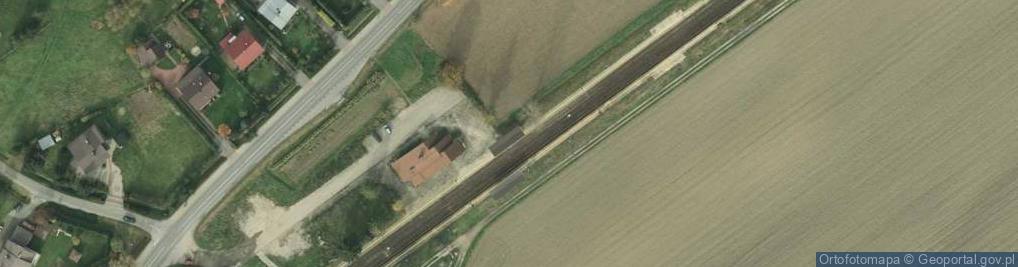 Zdjęcie satelitarne Siedliska k/Tuchowa