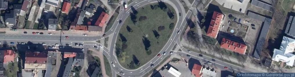 Zdjęcie satelitarne Sieradz (stacja kolejowa)