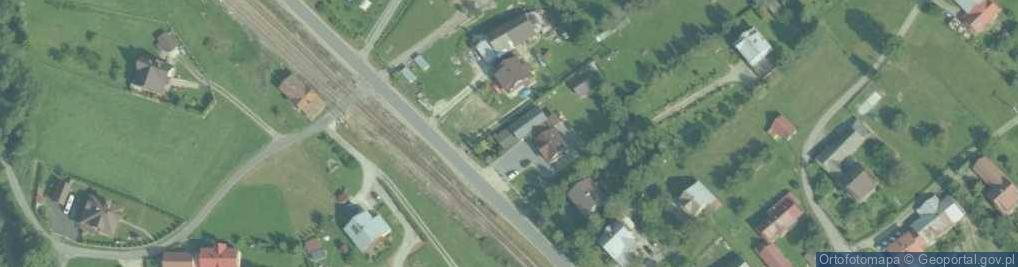 Zdjęcie satelitarne Skawa Dolna
