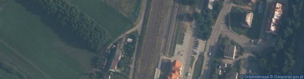 Zdjęcie satelitarne Somonino (stacja kolejowa)