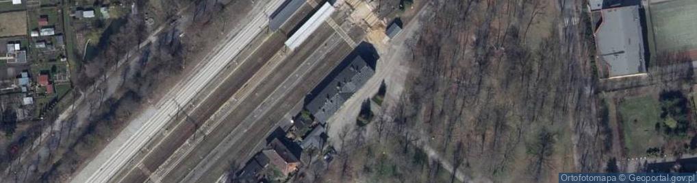 Zdjęcie satelitarne Sulechów (stacja kolejowa)