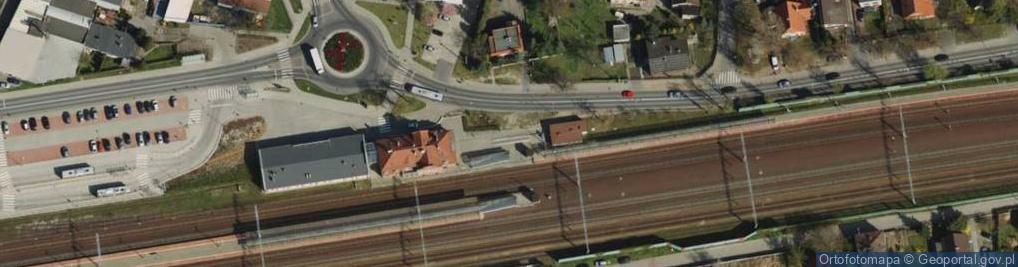 Zdjęcie satelitarne Swarzędz (stacja kolejowa)