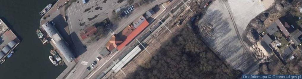 Zdjęcie satelitarne Świnoujście