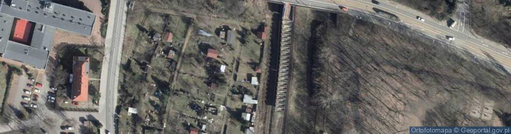 Zdjęcie satelitarne Szczecin Pogodno (przystanek kolejowy)