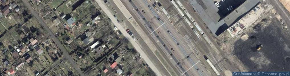 Zdjęcie satelitarne Szczecin Port Centralny