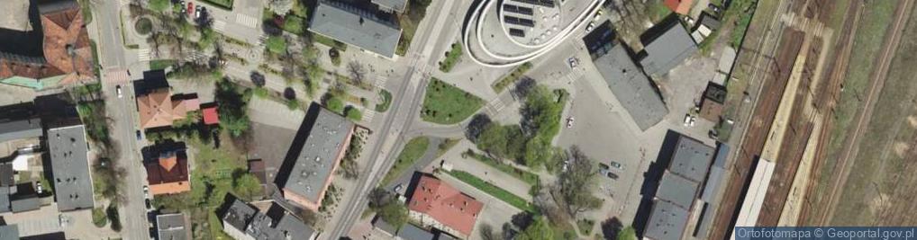 Zdjęcie satelitarne Tarnowskie Góry (stacja kolejowa)