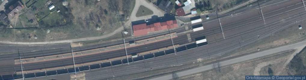 Zdjęcie satelitarne Toporów