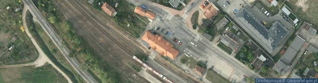 Zdjęcie satelitarne Tuchola