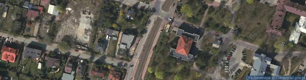 Zdjęcie satelitarne Tworki (przystanek kolejowy)