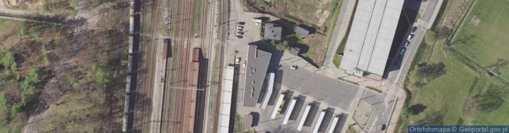 Zdjęcie satelitarne Tychy (stacja kolejowa)