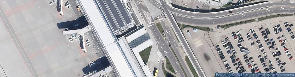 Zdjęcie satelitarne Warszawa Lotnisko Fryderyka Chopina (Okęcie)