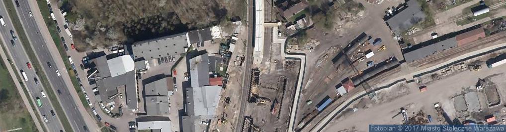 Zdjęcie satelitarne Warszawa Wola (przystanek kolejowy)