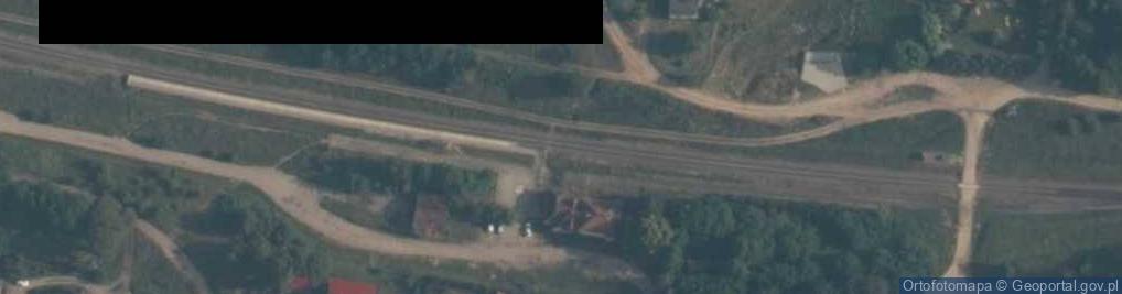 Zdjęcie satelitarne Wieżyca (przystanek kolejowy)