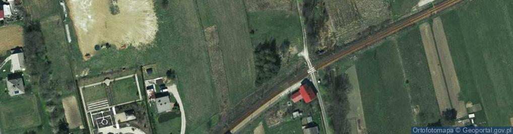 Zdjęcie satelitarne Wola Radziszowska