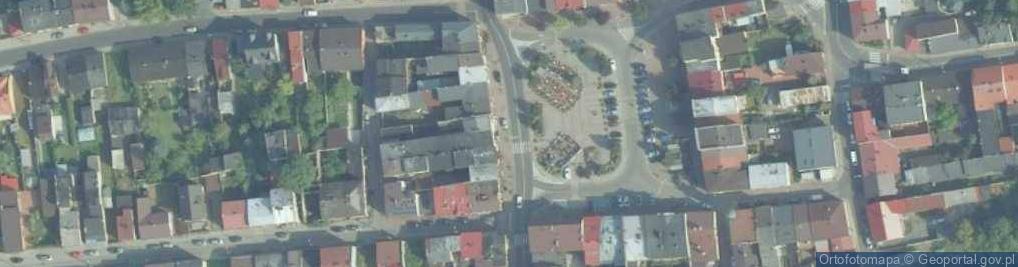 Zdjęcie satelitarne Wolbrom (stacja kolejowa)
