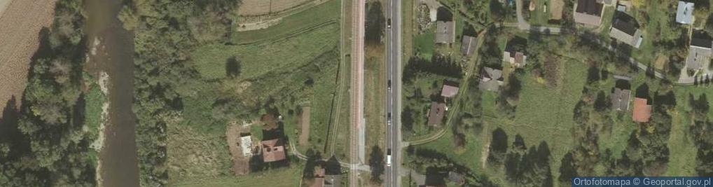 Zdjęcie satelitarne Zaborów