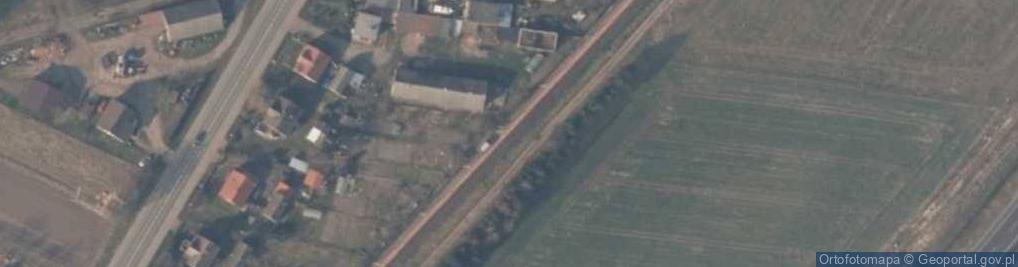 Zdjęcie satelitarne Żabowo