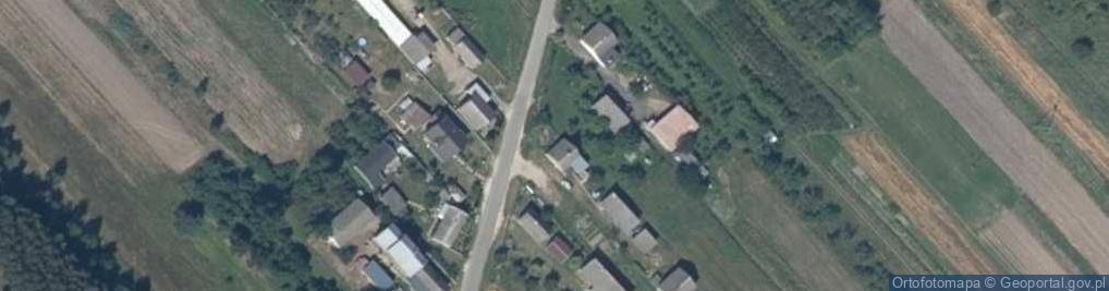 Zdjęcie satelitarne Zygmuntów (przystanek kolejowy)