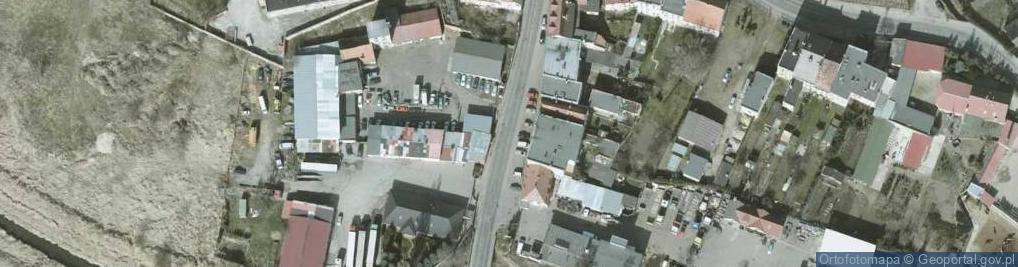 Zdjęcie satelitarne Dziura i nierówność