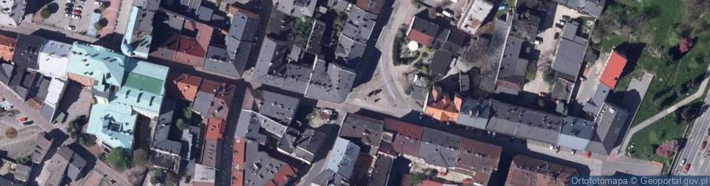 Zdjęcie satelitarne Nierówności i wyboje.