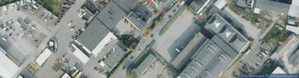 Zdjęcie satelitarne Uszkodzona nawierzchnia