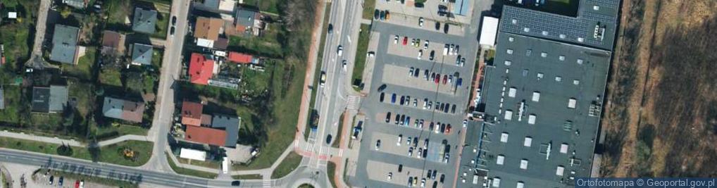 Zdjęcie satelitarne E.LECLERC Bełchatów