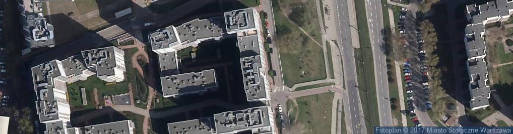 Zdjęcie satelitarne Kangurek Górczewska