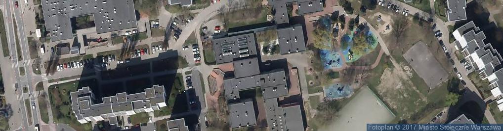 Zdjęcie satelitarne Przedszkole nr 351 im. Wandy Chotomskiej